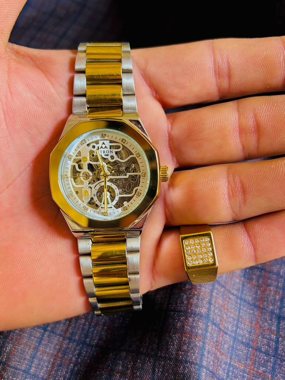 Fitron Automatic Watch / With Ring