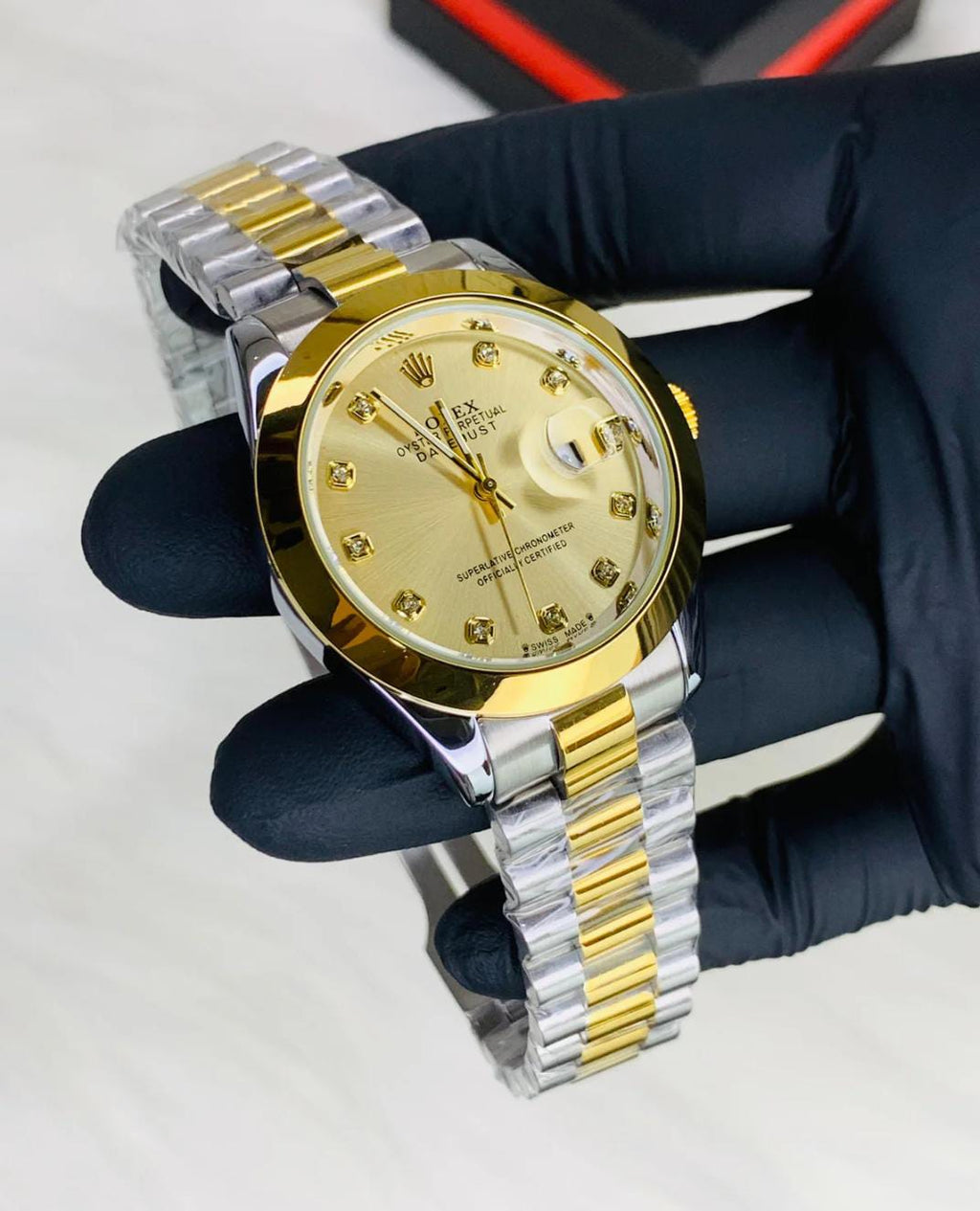 Rolex Watch Tow Tone