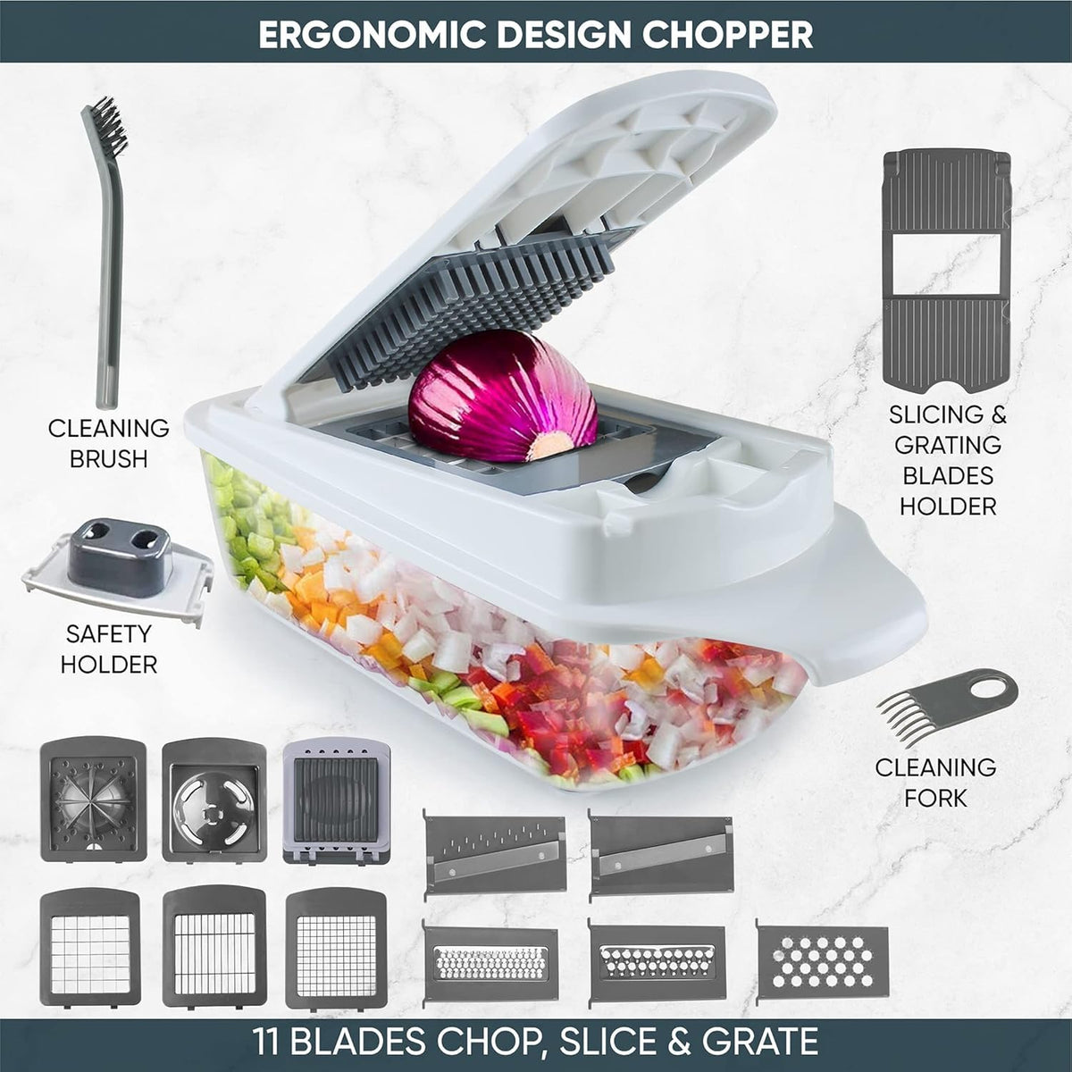Multiple Chopper Vegetables